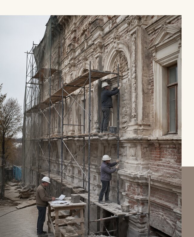 Реставрация объектов культурного наследия под ключ в Североморске